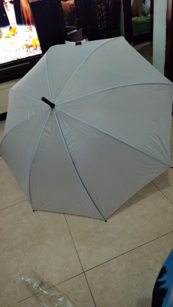 Jktumbrella / Payung Tongkat Standard Polos Warna / 23 / Grc - P22
