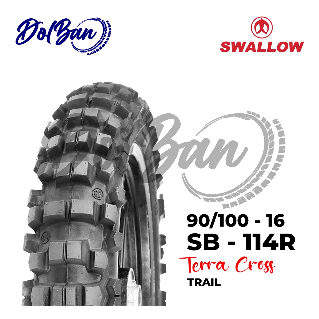 BAN LUAR SWALLOW 90/100-16 RING 16 SB-114R TERRA CROSS TRAIL