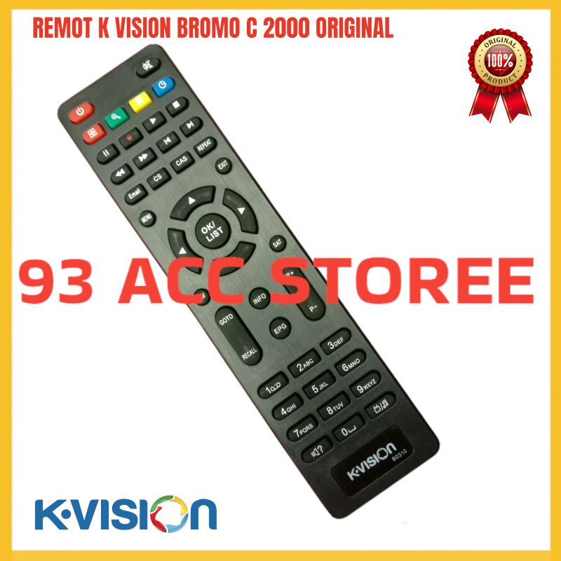 remot remote reciver parabola k vision original pabrik