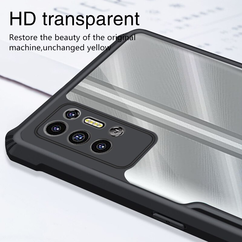 Case Tecno Pova 2 Armor Fusion Shockproof Transparent Premium Casing