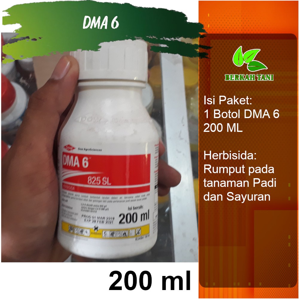 DMA 6 200 ml Herbisida Selektif Padi dan Sayuran