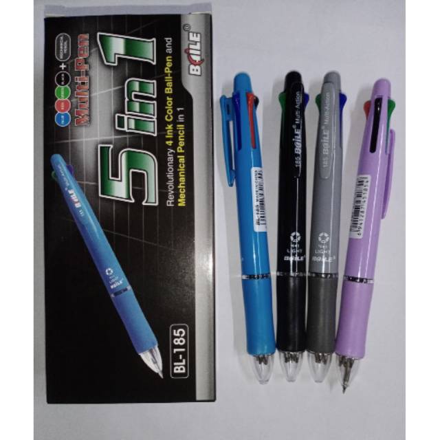 

Ballpen 4 warna / ballpen + pensil mekanik / ballpen / pulpen