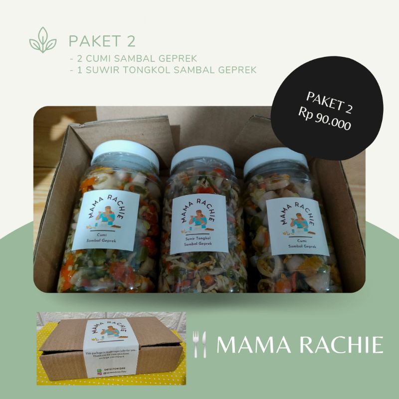 

PAKET 2 (2 CUMI SAMBAL GEPREK & 1 SUWIR TONGKOL SAMBAL GEPREK)