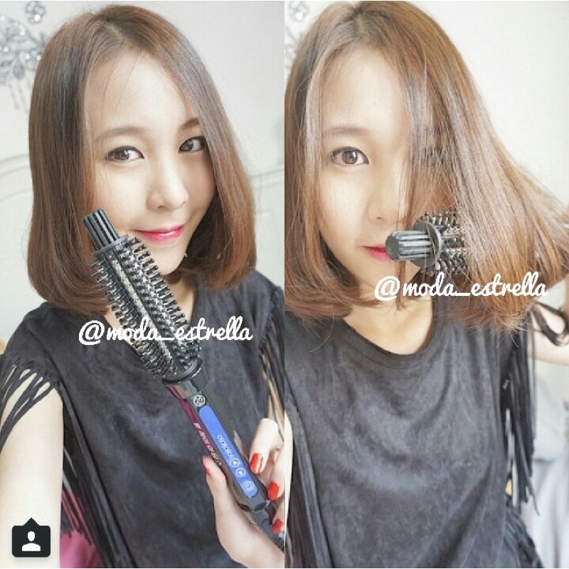 CATOK BRUSH IRON KOREA PROFESSIONAL / CATOK REPIT SISIR BLOW ELEKTRIK TOURMALINE/ BLOWER COMB NOVA / CATOK SISIR BLOW / CATOK CURLY BLOW KERITING / CATOK REPIT / BRUSH KOREA PROFESSIONAL IRON BRUSH / SISIR GULUNG / CATOK KOREA MURAH