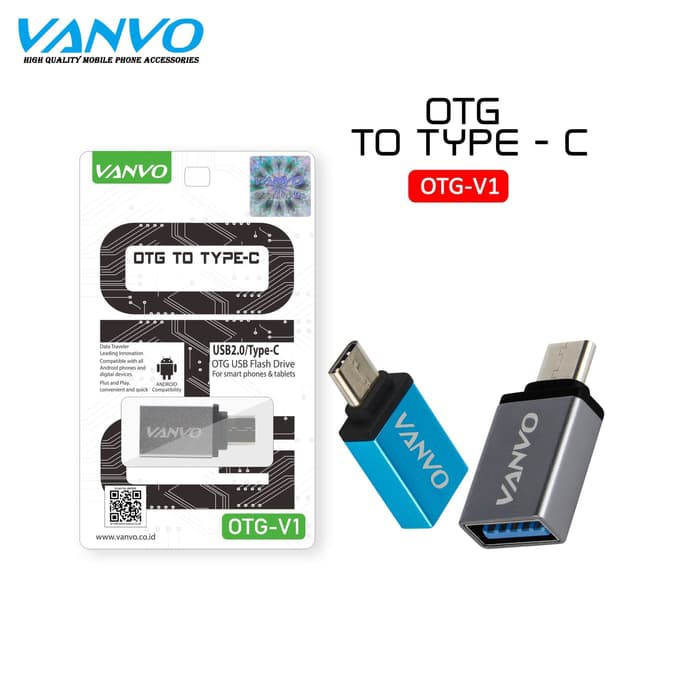 OTG Type C USB Vanvo Aluminium Shell Non Kabel