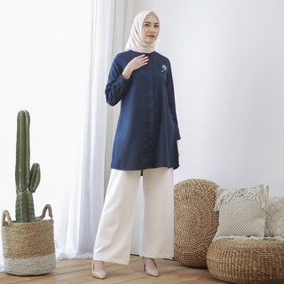 Tunik Polos Fenomenal Bahan Toyobo Fodu Premium Halus Adem