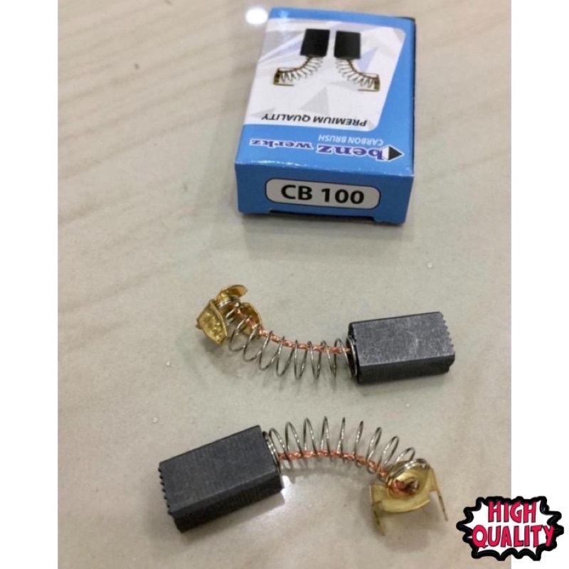 Carbon brush CB 100 benz Kool brash cb100 Carbon brush bostel arang sepul mesin Cool brush cb 100 BE
