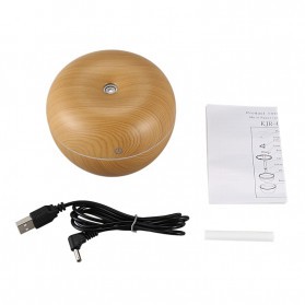 Taffware Ultrasonic Humidifier Aroma Essential Oil Diffuser Wood Design 130ml - HUMI AUG17 - Wooden