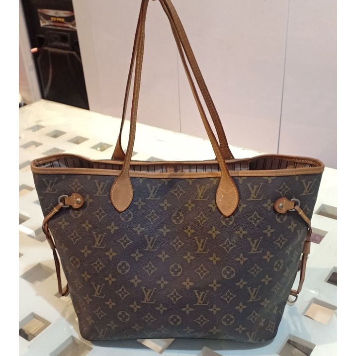 LV MONOGRAM NEVERFOLL TOTE BAG P33 L17 T29