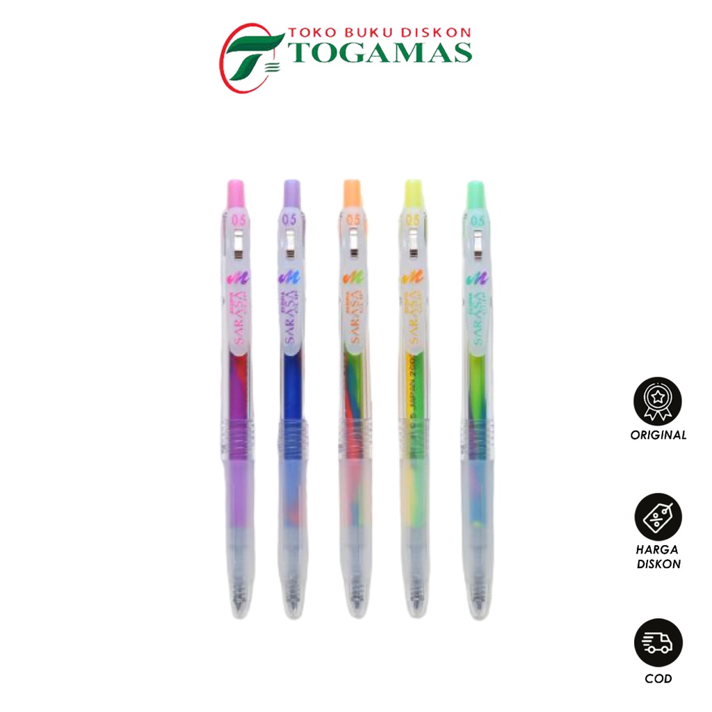 

BEST SELLER !! BALLPEN SARASA CLIP 0.5 MARBLE ZEBRA