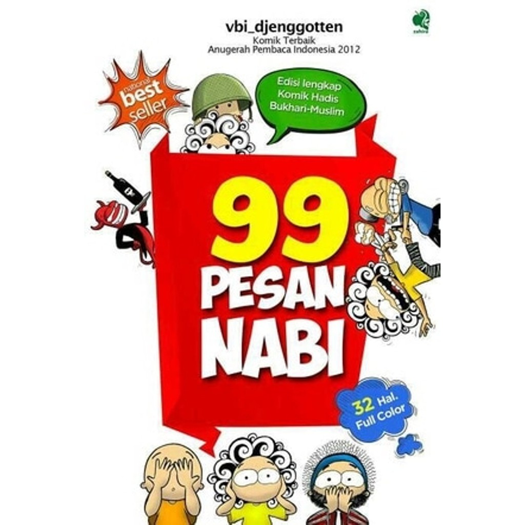 Buku KOMIK 99 PESAN NABI HADIST BUKHARI MUSLIM Vbi Djenggoten