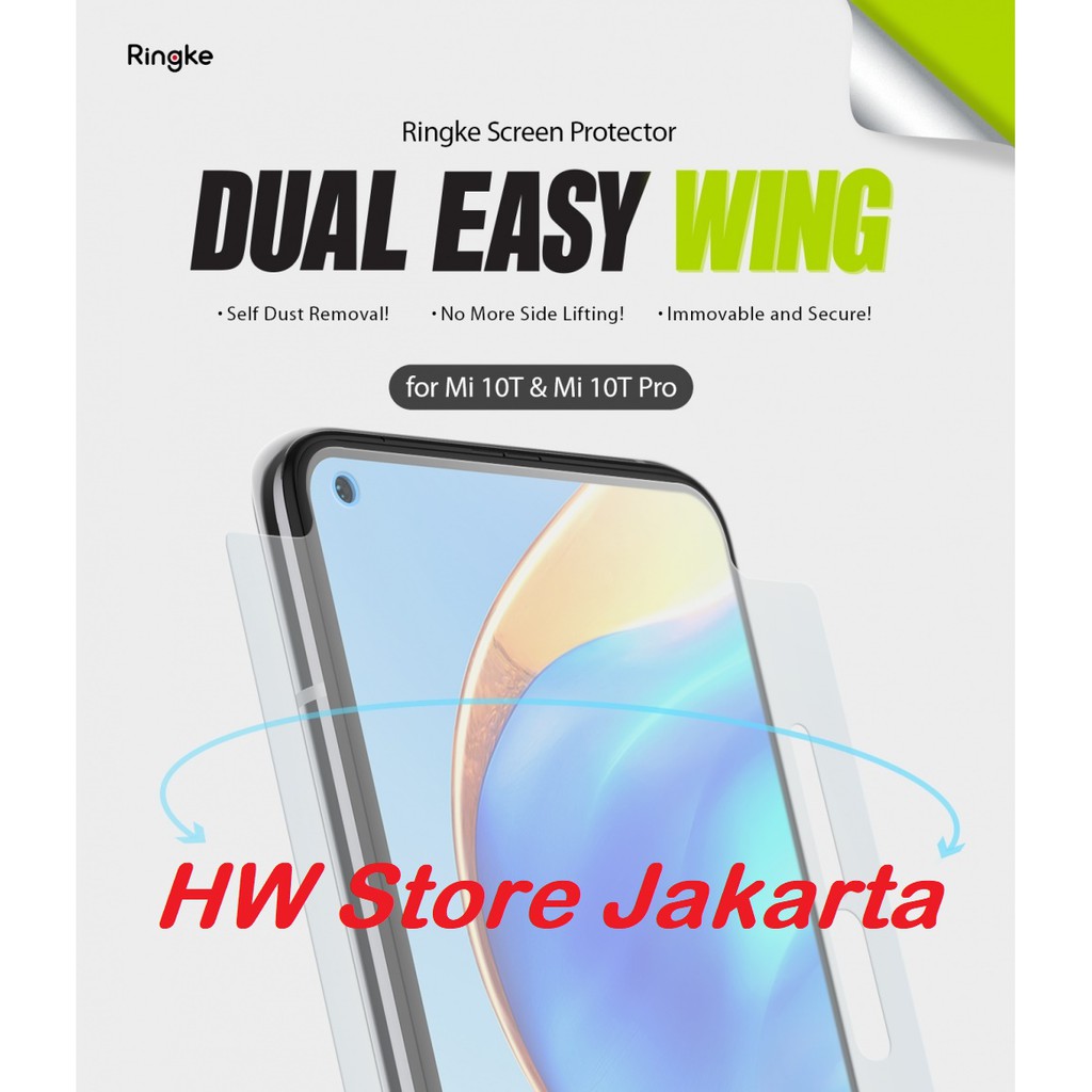 Screen Protector Xiaomi Mi 10T / 10T Pro Mi10T Ringke Dual Easy Wing