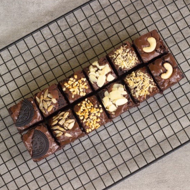 

Brownies / Fudgy Brownies / Brownies Panggang Sekat