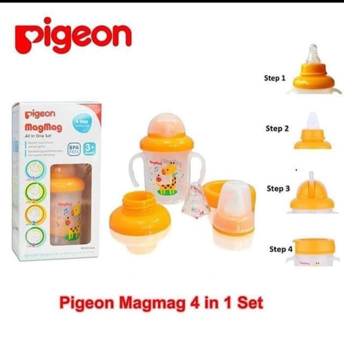 Pigeon mag-Mag All In One Set Training Cup