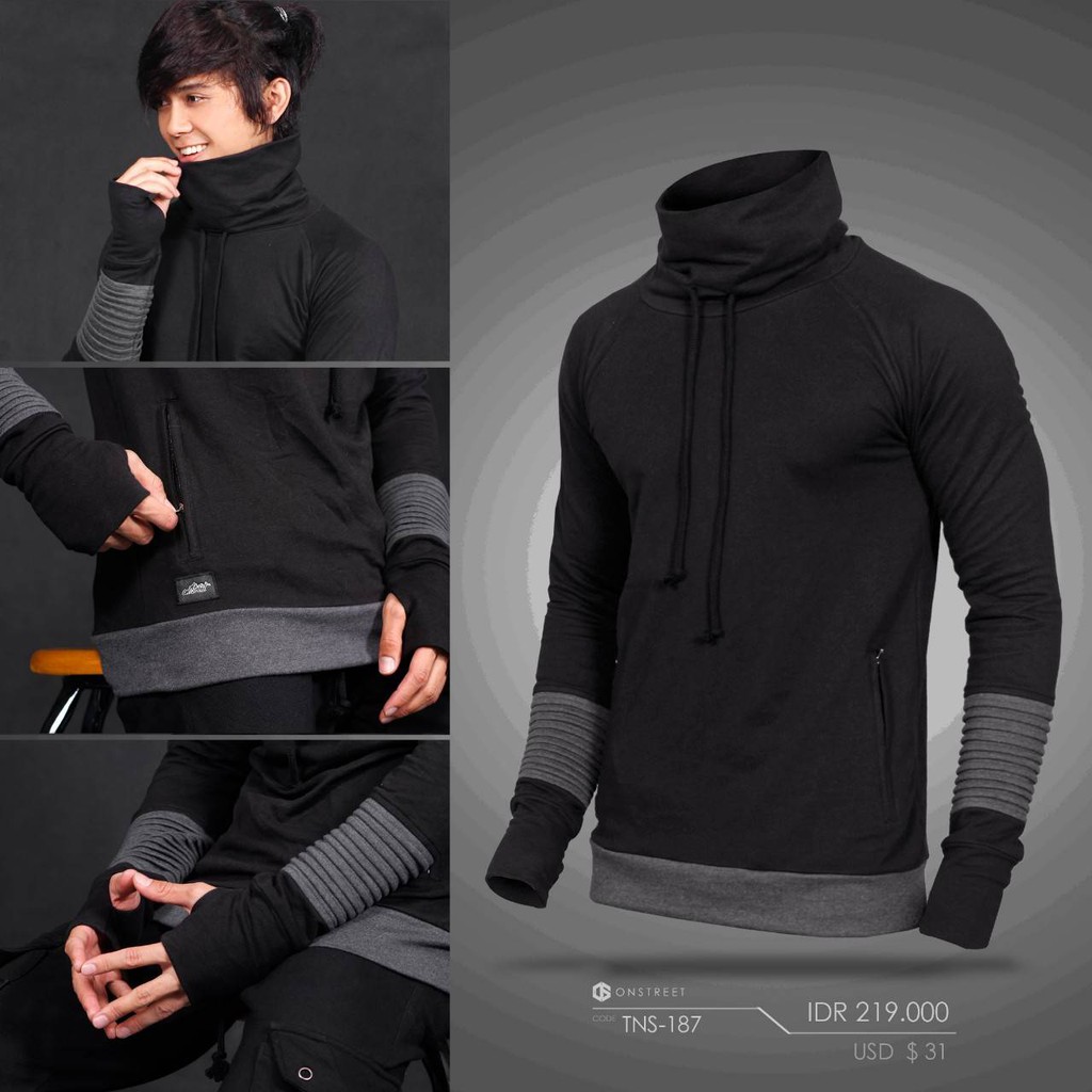 jaket turtleneck