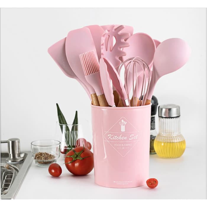 SHABRINA_FASHION / SPATULA Sillicone Set 11 Pcs Peralatan Masak Baking Sutil Spatula TERBARU!!