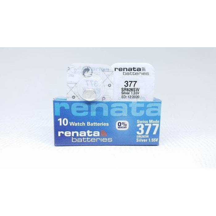 BATRE RENATA SR626SW SR626 SR 626 SW 377 BATTERY BATERAI