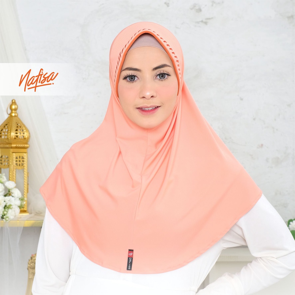 Nafisa Minang Bordir - Hijab Instan Minang Simple Nyaman