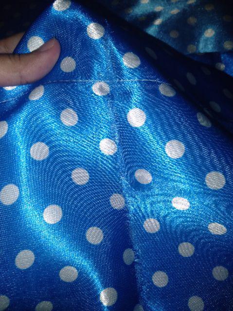Gorden Hello Kitty Biru Set Poni Lengkap 2 Pcs + Vitrase