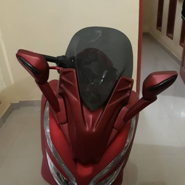 Tameng Honda PCX lokal Model Forza plus lampu sein