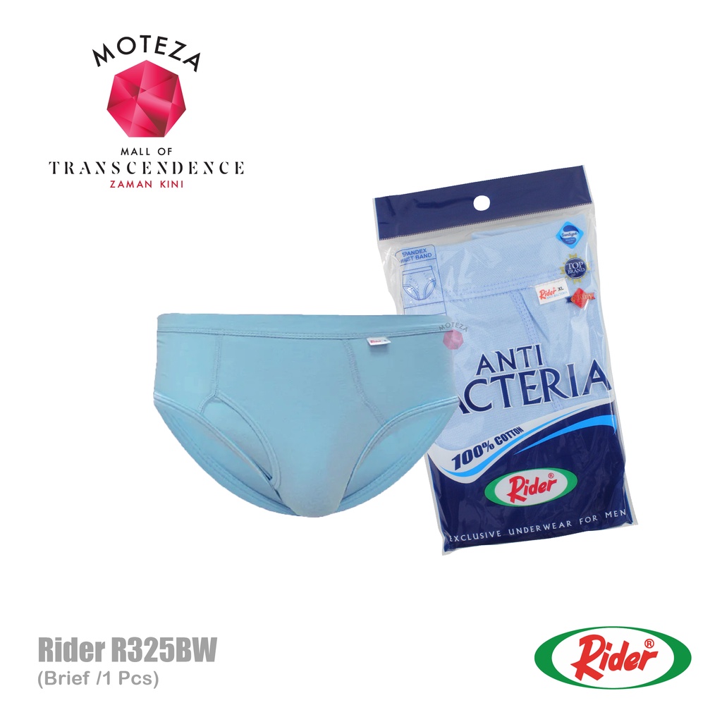 Celana Dalam Underwear Brief Pria Anti Bakteri - RIDER R 325 B - 1 pcs