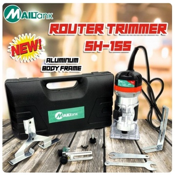 MAILTANK SH155 Mesin Router Trimmer Profil Kayu