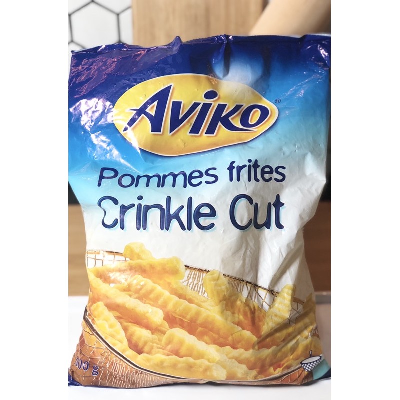 

Kentang Goreng Beku French Fries Crinckle Import Belgia Nett: 1Kg