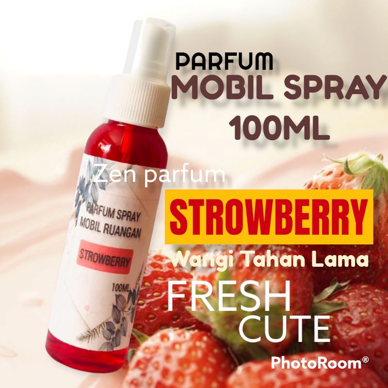 PENGHARUM RUANGAN MOBIL SPRAY STROWBERRY 100ML