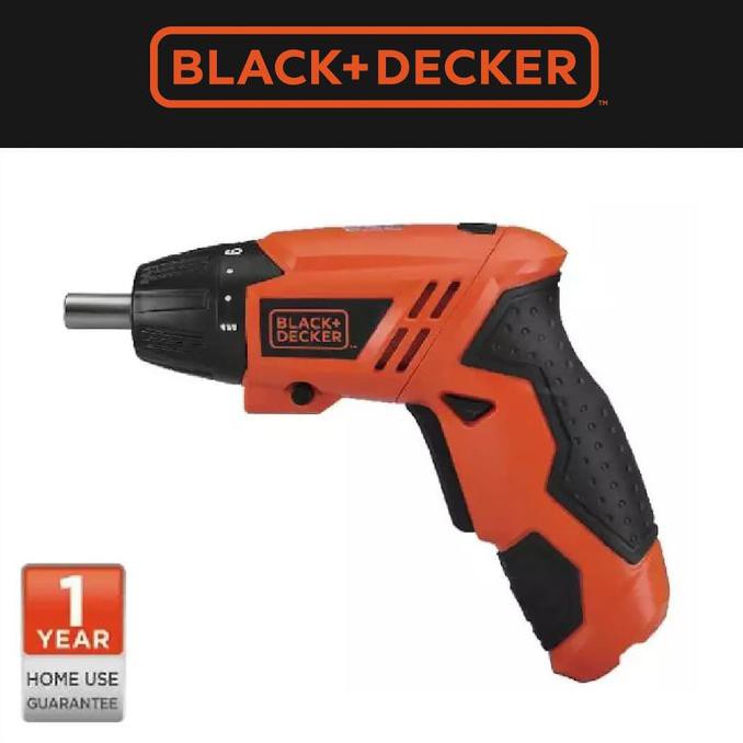 -READY- BLACK+DECKER 4.8V SCREWDRIVER KC4815-B1 FLASH SALE