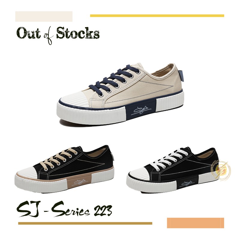 [OOS] Sepatu Sneakers Pria Casual Kualitas Import Super Premium - 223- NO BOX!