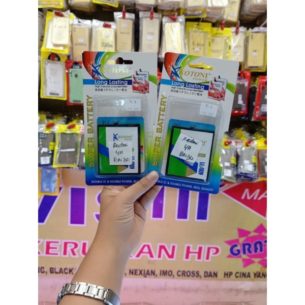BATERAI KOTONI DOUBLE POWER REDMI 4A BN 30