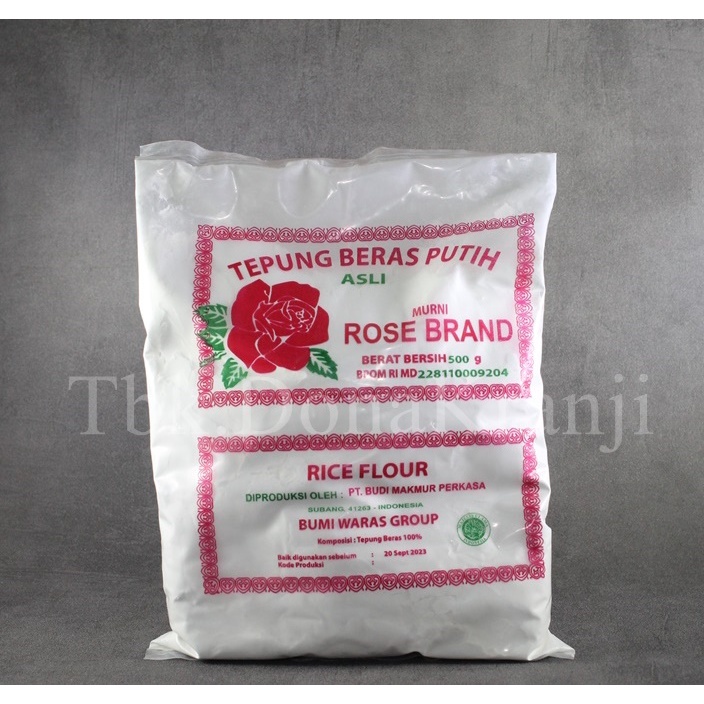 

Tepung Beras Putih Rose Brand 500gr