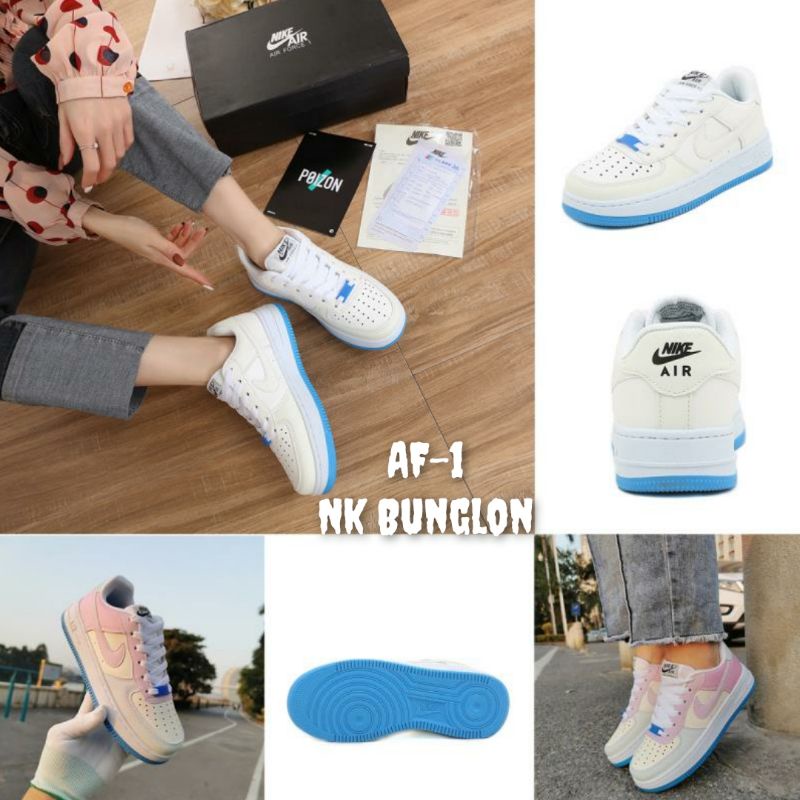 Sepatu Wanita Sneakers Jordan Airforce 1Low/Higt UV Change Color Kode: AF-1 / AF-2