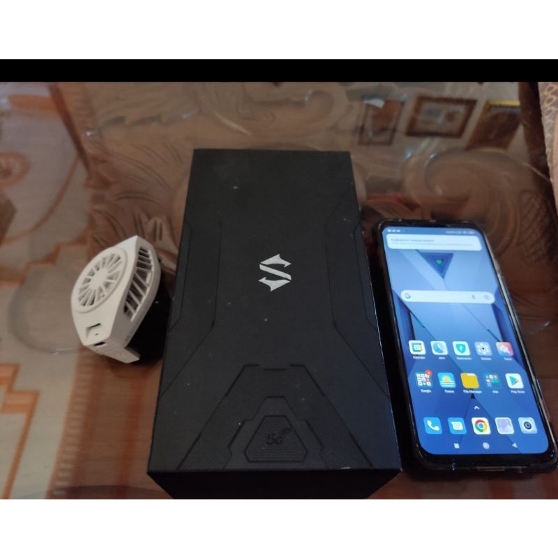 TITIPAN ORDERAN DIRGA HP BLACK SHARK 3 + COOLER SECOND