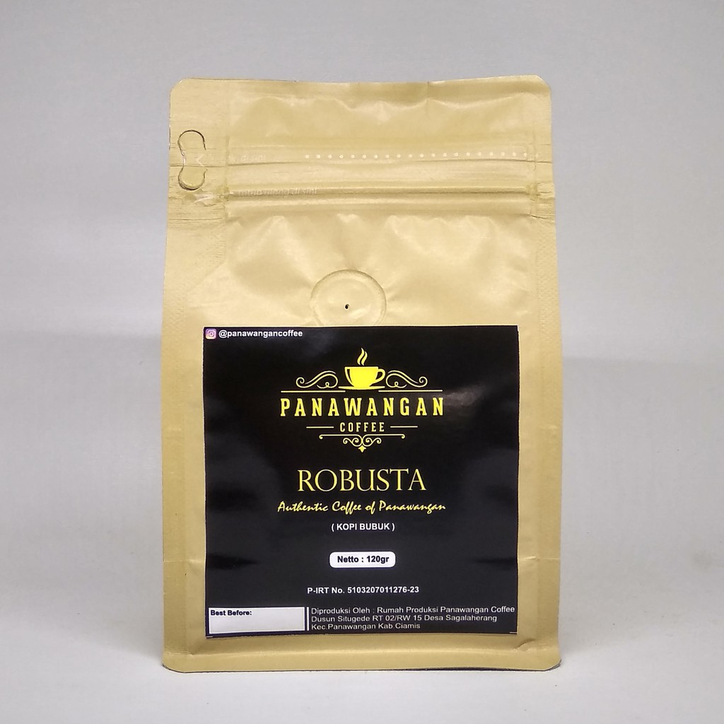 

Panawangan Coffee Robusta Bubuk 120gr/Kopi Ciamis
