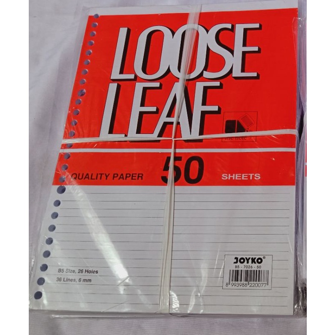 

GROSIR]-(ECER) LL JOYKO 7026 B5 50s (Uk.buku BigBoss)