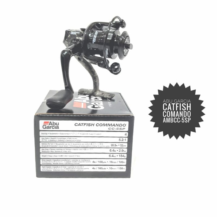 Reel Pancing Abu Garcia Catfish Commando AMBCC 5SP