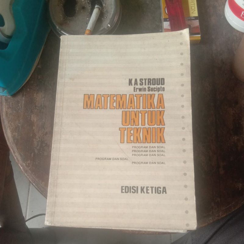 Jual Buku Matematika Untuk Tehnik Oleh Kastroud Erwin Sucipto Edisi Ke