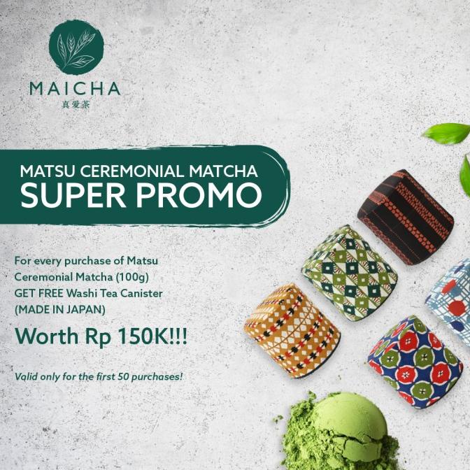 

[COD] Matsu Ceremonial Matcha Powder (100g) [COD]