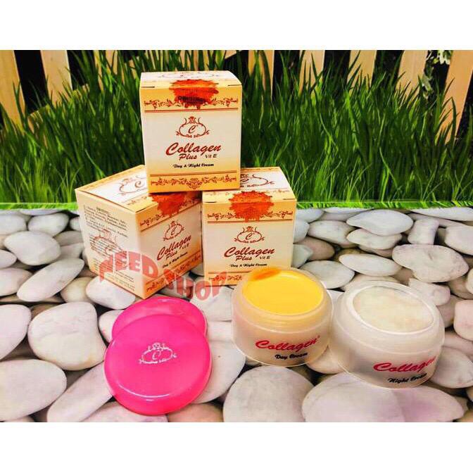 (CYBER) COD TERBARU COLLAGEN VITAMIN E DAY AND NIGHT CREAM WHITENING