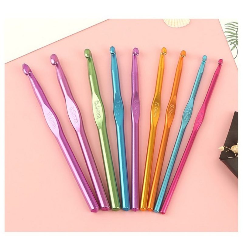 HAKPEN RAJUT ALUMINIUM SATUAN HAKPEN RAJUT MURAH HAKPEN ALUMMUNIUM