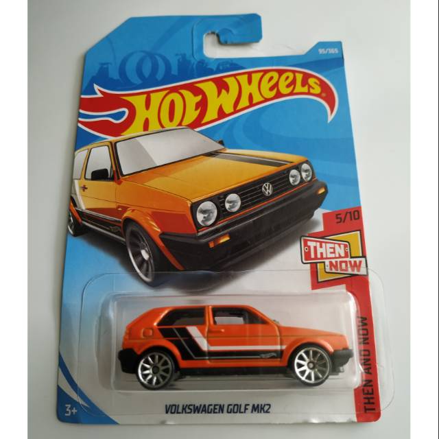 hotwheels vw golf mk2