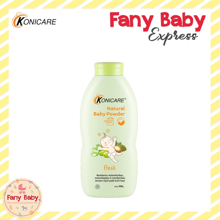 KONICARE NATURAL BABY POWDER [BEST SELLER] 100 - 200 GR