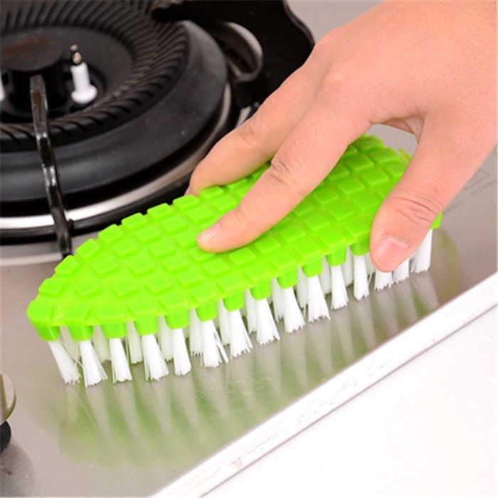 Poppy Brush Sikat Baju Lantai Elastis Lengkung Serbaguna - Random Colour