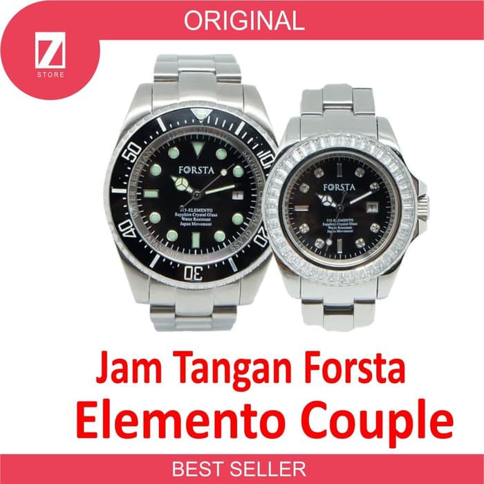 Limited Jam Tangan Forsta Elemento - Couple Milenial