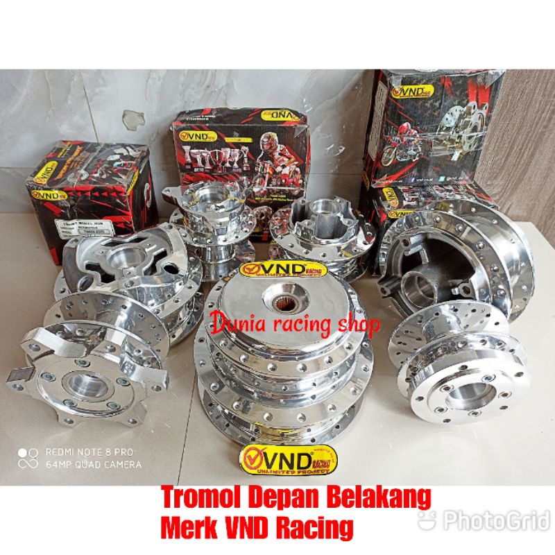 Tromol VND Sonic CB 150 CBR 150 Beat Vario Mio Nouvo Xeon X ride Fino Scoopy Vixion Vario125 Vario 150 NMAX Old Aerox R15 Xabre Ninja R Tiger Revo Tromol VND Depan dan belakang