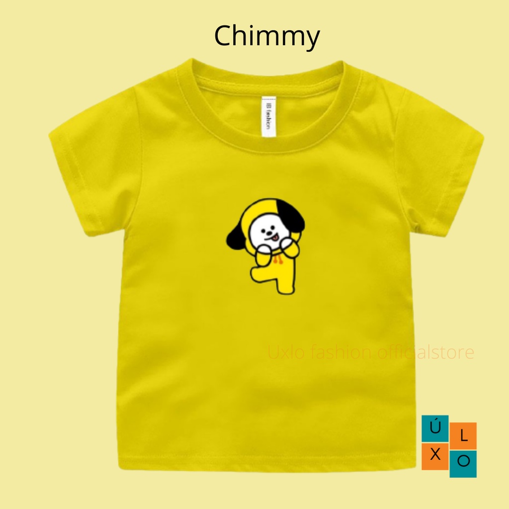 BAJU KAOS ANAK PEREMPUAN MOTOF KARTUN LUCU