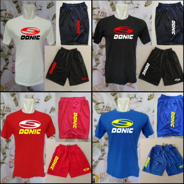 Stelan tenis meja Jersey tenis meja DONIC - celana tenis meja- kaos tenis meja - baju tenis meja