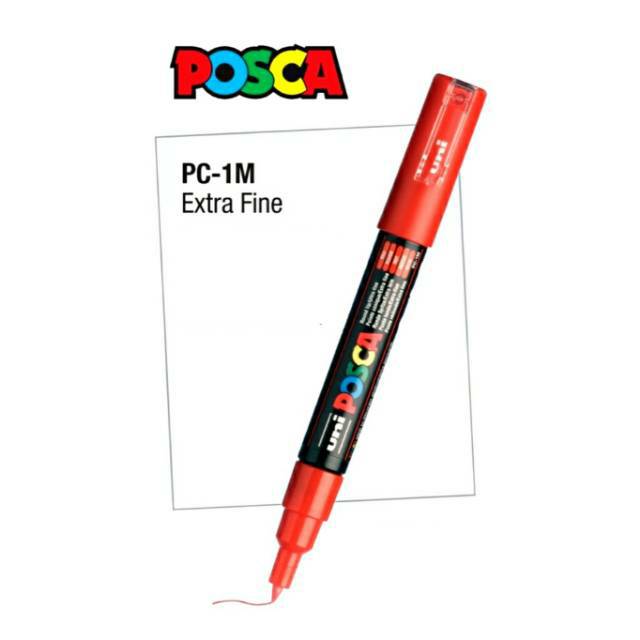 

Uni Posca Paint Marker PC-1M - Extra Fine Point, Nib size : 0.7mm