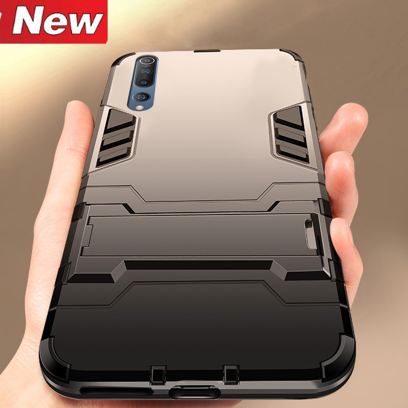 Casing Hard Case Plastik + Silikon Anti Bentur Untuk Xiaomi Mi 10 / 10 Pro / 5G